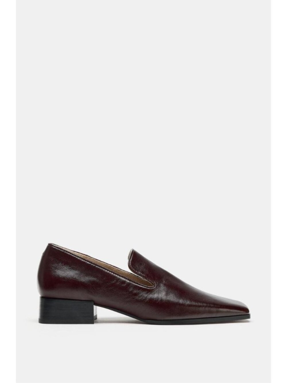 ZARA LIMITED EDITION LEATHER HEELED LOAFERS 1520/810/700